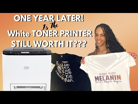 Видео: Стоит ли покупать принтер с белым тонером? Год спустя: полная демонстрация и обновление!