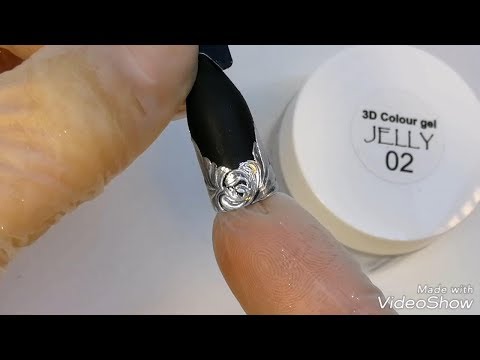 Видео: Обьемные вензеля. AS 3D Jelly colour