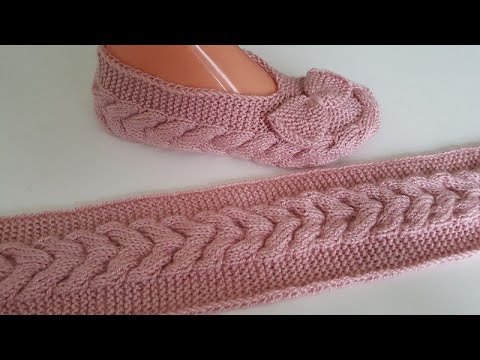 Видео: Легкие пинетки без прибавок и убавок