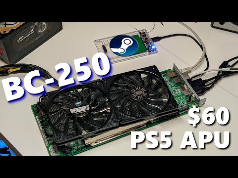 Видео: AMD BC-250 Обзор и запуск игр. Играем на чипе PlayStation 5. Часть №0