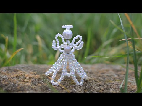 Видео: Ангел из бусин