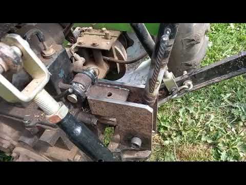 Видео: про догружатель навески для минитрактора Катман XD35.4