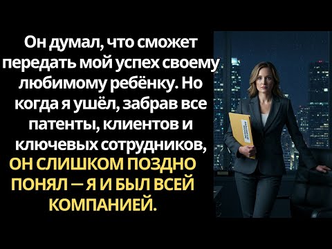 Видео: Я Построил компания на $50 млн, но отец сделал брата директором. Я ушёл, забрав всех.