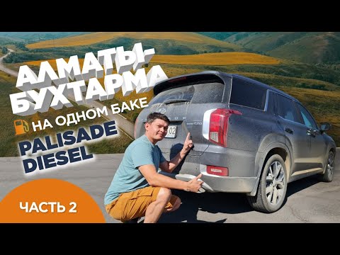 Видео: больше ТЫСЯЧИ КМ на одном баке Палисада АЛМАТЫ - ВКО ЧАСТЬ 2 / дизель 2.2 бак на 71 литр #hyundai