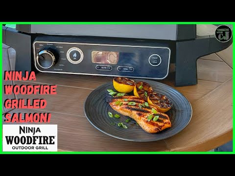 Видео: ФИЛЕ ЛОСОСЯ НА УЛИЧНОМ ГРИЛЕ NINJA WOODFIRE! | Рецепт приготовления на гриле Ninja Woodfire!