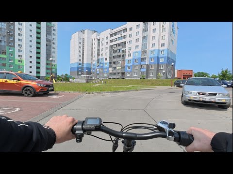 Видео: Съездил в магазин Smart Balance в Гродно и протестировал электрофэтбайк