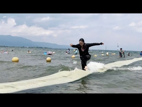 Видео: Бросьте вызов ниндзюцу, бегущему по матам.