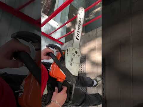 Видео: Пила Stihl 180