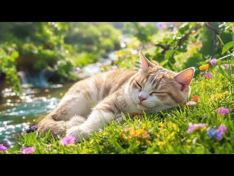 Видео: (Без рекламы) Успокаивающая музыка для кошек | Расслабляющие мелодии арфы и нежное мурлыканье 🐾🎶