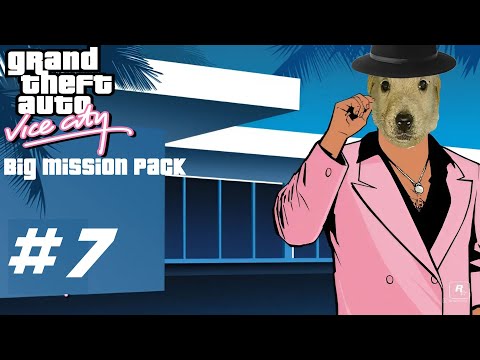 Видео: Прохождение GTA Vice City Big mission pack (100%). ГТА Вайс Сити новые миссии - Стрим #7