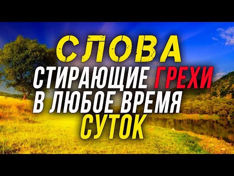 Видео: Эти слова стирают наши грехи в любое время дня и ночи