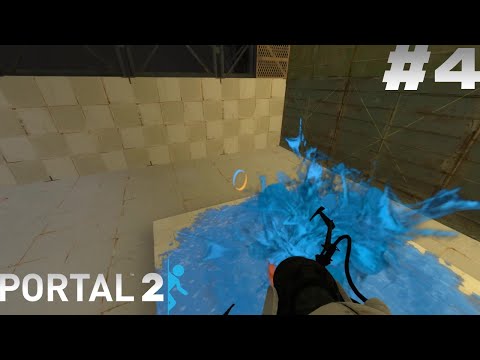 Видео: Portal 2 | Прохождение #4 | Прыгучая слизь