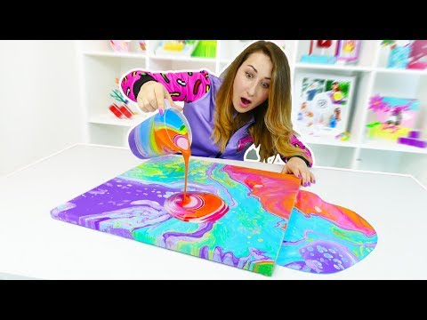 Видео: ПОВТОРЯЮ ТРЕНДЫ! Что Если СМЕШАТЬ ОЧЕНЬ МНОГО КРАСКИ? Пробую НЕРЕАЛЬНЫЕ ЛАЙФХАКИ для Рисования