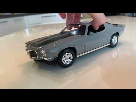 Видео: Обзор модели Chevrolet Camaro 1971 в 1/18 от Maisto