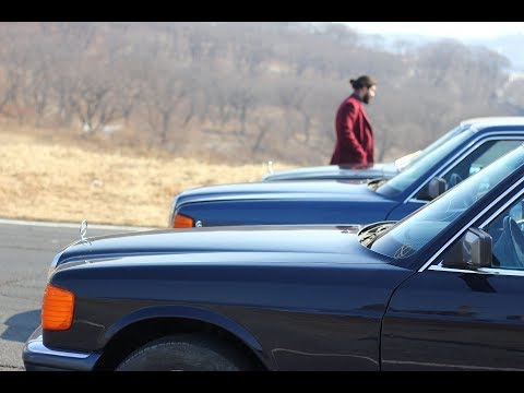 Видео: Короли s-класса: Mercedes W116 и два W126 в одном видео