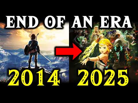 Видео: КОНЕЦ ЭПОХИ для игр серии Zelda...