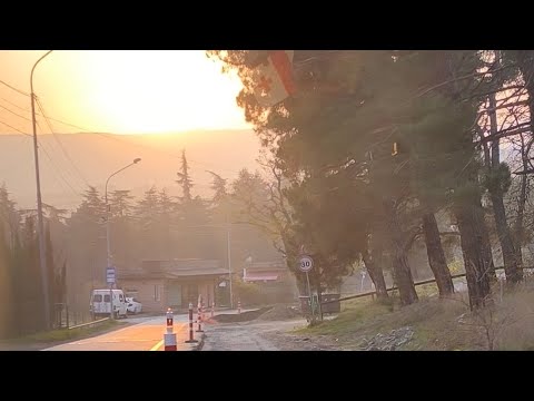 Видео: Тбилиси  по дороге домой. в прямом эфире!