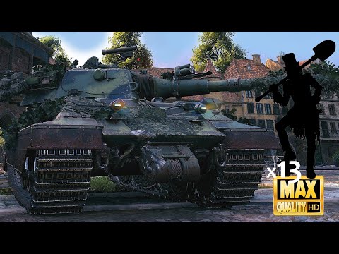 Видео: E 50 M: 13 танков уничтожено на Химмельсдорфе - World of Tanks