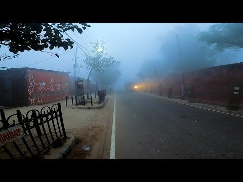 Видео: Утро. Вриндаван. Парикрамная.