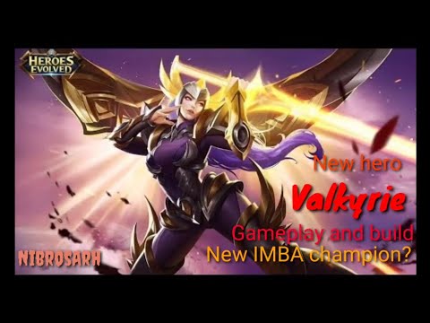 Видео: New Hero Valkyrie | Новый герои Иродиада | Обзор героя | Heroes Evolved