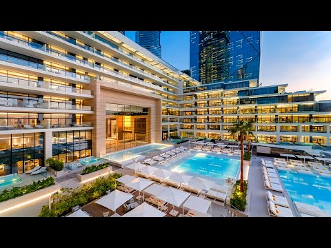 Видео: FIVE LUXE JBR, новый отель для вечеринок в Дубае | Обзор отеля в формате 4K
