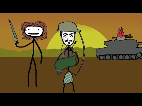Видео: "Безумный Джек - Солдат с луком и мечом во В.М.В."- Академия Сэма О'Нэллы (Озвучка Broccoli)
