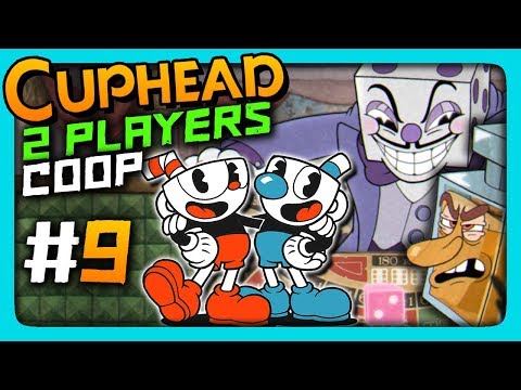 Видео: Cuphead 2 PLAYERS CO-OP Прохождение #9 ✅ ПИНАЕМ НАГЛУЮ РОЖУ!