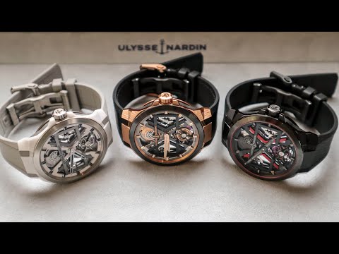 Видео: ШВЕЙЦАРСКИЕ ЧАСЫ ULYSSE NARDIN НОВИНКА BLAST С ТУРБИЙОНОМ