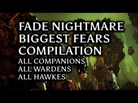 Видео: Dragon Age: Inquisition - Подборка самых больших страхов Fade Nightmare (все спутники, Стражи и Я...