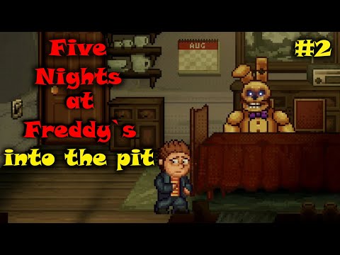 Видео: FNaF into the pit (Five Nights at Freddy's: Into the Pit) Прохождение хоррор бродилки... Часть №2