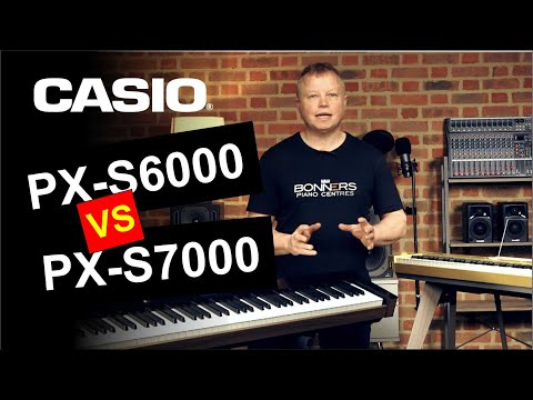 Видео: Casio PX-S6000 против PX-S7000 — различия