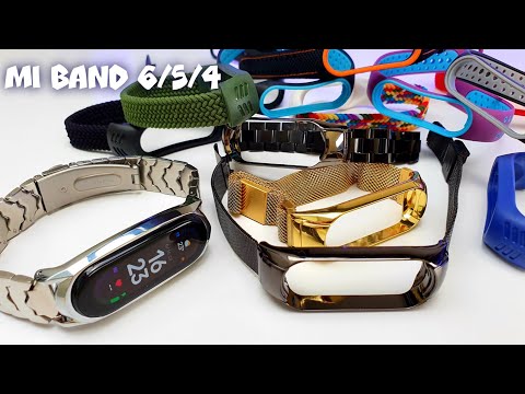 Видео: БОЛЬШАЯ РАСПАКОВКА для MI BAND. 💥КУЧА РЕМЕШКОВ и БРАСЛЕТЫ на СЯОМИ МИ БЕНД 6/5/4