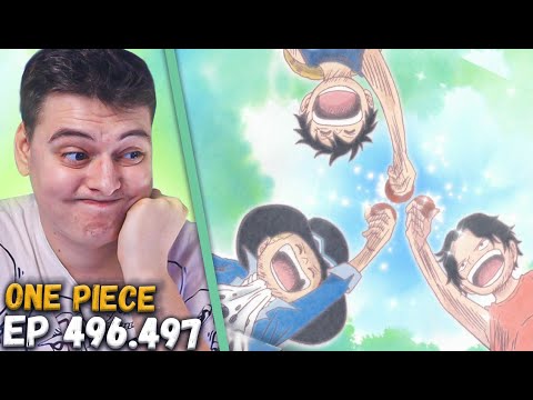 Видео: Теперь Мы БРАТЬЯ! Ван-Пис 496-497 серия | Реакция на аниме