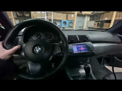 Видео: BMW X5 e53 на восстановлении штатной проводки и запуск штатного усилителя