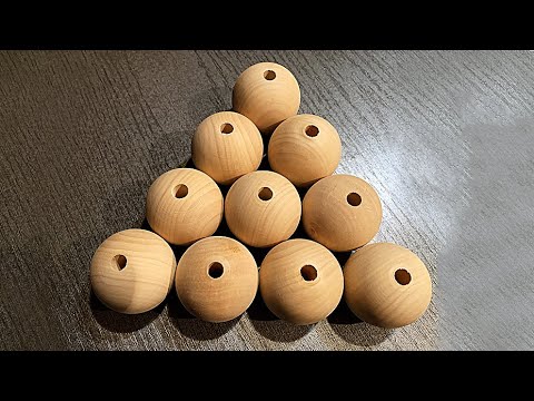 Видео: Як зробити кулі з дірками. Найпростіша вправа для новачка!