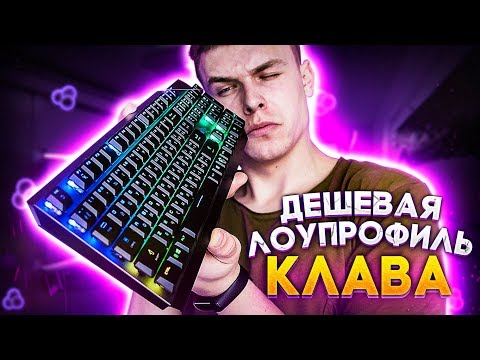 Видео: Самая доступная низкопрофильная механическая клавиатура! Поясняю за MSI Vigor GK50 Low Profile