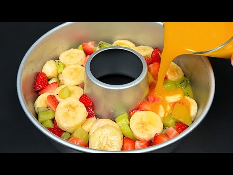 Видео: Только апельсин и фрукты! Этот десерт — забытое сокровище за 5 минут! без выпечки!