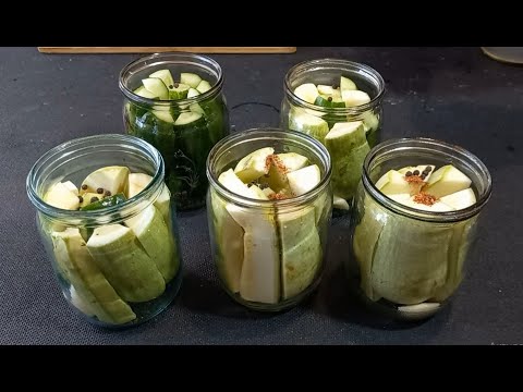 Видео: Кабачки на зиму по грузински. шикарная закуска.простая кухня