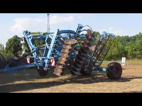 Видео: Настройка бороны Lemken Rubin 9500 KUA