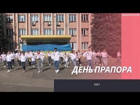Видео: День державного прапора у Добропіллі - 2021
