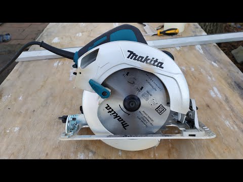 Видео: Makita HS7601, обзор дисковой пилы, как сделать чистый рез.