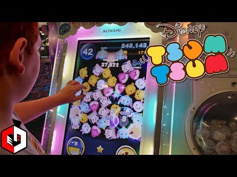 Видео: Знакомьтесь с игрой Disney Tsum Tsum Arcade в Round1