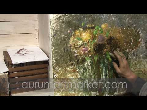 Видео: Видео урок Японский сад экзотических хризантем