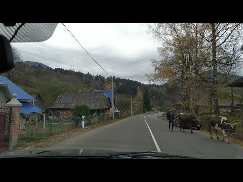 Видео: Траса Долина— Міжгір'я — Хуст після ремонту в Івано-Франківській  і Закарпатській областях