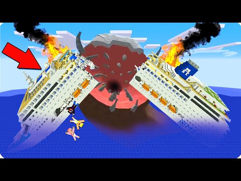 Видео: 🚢КРУШЕНИЕ КОРАБЛЯ ГИГАНТСКИЙ ЧЕРВЬ ОКЕАНЕ ВЫЖИВАНИЕ ШЕДИ И НУБИК 100% ТРОЛЛИНГ ЛОВУШКА MINECRAFT