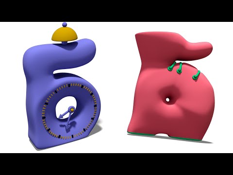 Видео: Азбука. Буква Б.