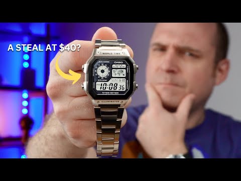 Видео: Почему Casio по-прежнему лучшие часы для путешествий по цене до 40 долларов