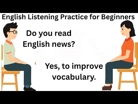 Видео: Практика аудирования английского языка для начинающих | Разговор на английском языке | Слушайте и...