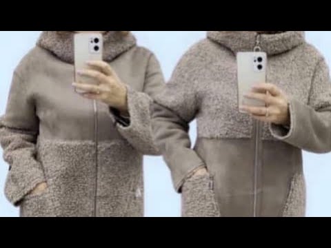 Видео: Дублёнка бичиб тикамиз Шьём Дублёнку ve sew a sheepiskin. coat