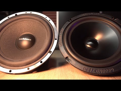 Видео: SQ мидбас 16 см. до 10 000. Ground Zero GZRK 165SQ vs. Best Balance B6.5W